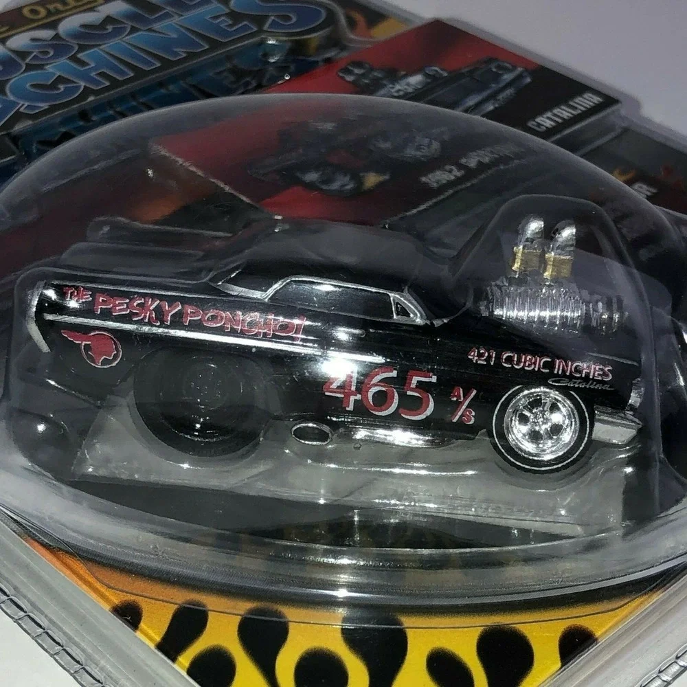 Muscle Machines 1962 62 Pontiac Catalina Car Black‎ Die Cast 1/64 The Original
